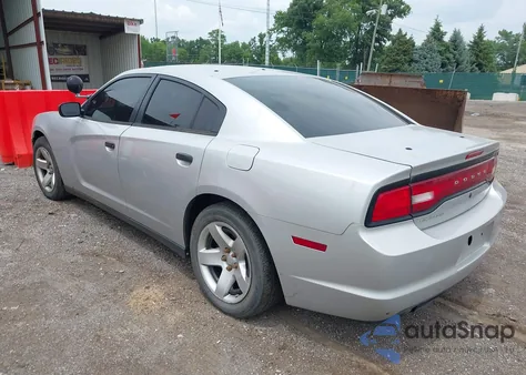 2014 Dodge Charger Police из США, поврежденный, VIN 2C3CDXATXEH190769